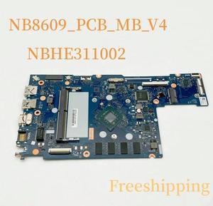 NB8609_PCB_MB_V4 For Aspire A315-34 Laptop Motherboard NBHE311002 With CPU 4GB RAM DDR4 Mainboard 100% Tested Fully Work