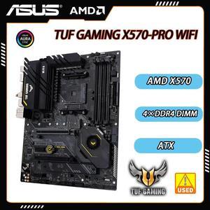 X570 Motherboard TUF GAMING X570-PRO (WI-FI) Supports Ryzen 5 5600G 5600/Ryzen 7 5700x3d 58003xd 5700x 5800x/Ryzen 9 5950X