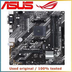 For A520 For PRIME A520M-A Computer Motherboard AM4 DDR4 128G Desktop Mainboard  SATA III USB PCI-E 3.0 X16