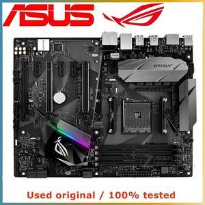 For B350 B350F For ROG STRIX B350-F GAMING Computer Motherboard AM4 DDR4 64G Desktop Mainboard USB PCI-E 3.0 X16