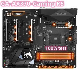 For GA-AX370-Gaming K5 Motherboard 64GB AM4 DDR4 ATX X370 Mainboard 100% Tested Fully Work