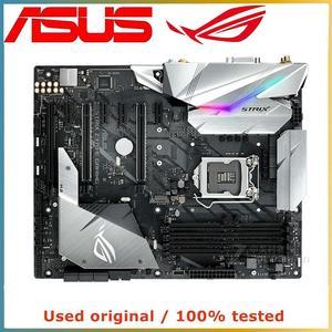 For ROG STRIX Z370-E GAMING Computer Motherboard LGA 1151 DDR4 64G For Z370 Desktop Mainboard M.2 NVME PCI-E 3.0 X16