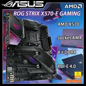 X570 Motherboard STRIX X570-E GAMING Supports Ryzen 5 5600G 5600/Ryzen 7 5700x3d 58003xd 5700x 5800x/Ryzen 9 5950X 5900