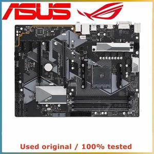 For B450 For PRIME B450-PLUS Computer Motherboard AM4 DDR4 128G Desktop Mainboard  SATA III USB PCI-E 3.0 X16