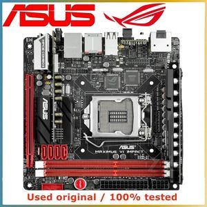 M6i Maximus VI Impact MINI ITX Computer Motherboard LGA 1150 DDR3 For Z87 Desktop Mainboard SATA III PCI-E 3.0 X16