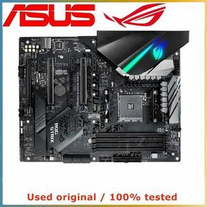 For B450 For ROG STRIX B450-E GAMING Computer Motherboard AM4 DDR4 128G Desktop Mainboard  SATA III USB PCI-E 3.0 X16