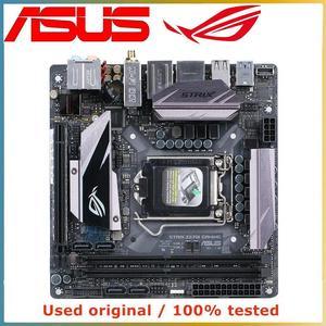 MINI ITX ROG STRIX Z270i Gaming Computer Motherboard LGA 1151 DDR4 For Z270 Desktop Mainboard M.2 NVME PCI-E 3.0 X16