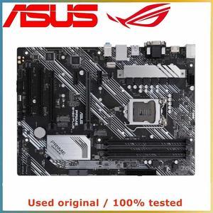 For PRIME B460-PLUS Computer Motherboard LGA 1200 DDR4 128G For B460 Desktop Mainboard M.2 NVME PCI-E 3.0 X16