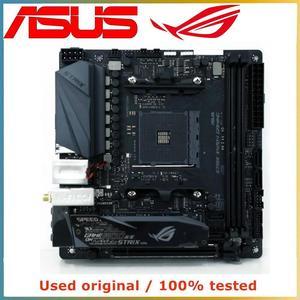 For X470 X470i For ROG STRIX X470-I GAMING MINI ITX Computer Motherboard AM4 DDR4 Desktop Mainboard USB PCI-E 3.0 X16