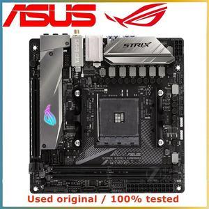 For X370 For ROG STRIX X370-I GAMING Computer Motherboard AM4 DDR4 32G Desktop Mainboard III USB PCI-E 3.0 X16