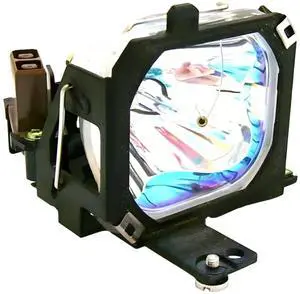 Jaspertronics Original LAMP-001 Lamp & Housing for Proxima Projectors - Fits A10, compact-650, EMP-7300, Powerlite-7200, V13H010L05, LAMP-001 & More - 1 Unit Per Pack with 1 Year Warranty