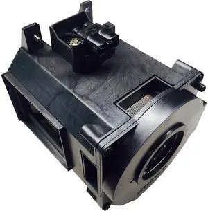 Jaspertronics Original Lamp & Housing for The NEC PA600X Projector with original specification and full lifespan bulb inside - 1 Year Warranty