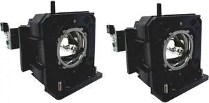 Advanced Lamps Lamp & Housing Twin Pack for The Panasonic PT-DW830K (TWIN PACK) Projector