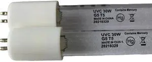 Jaspertronics L23-30W-01 UV-C Replacement Bulb - 254nm Germicidal Light for U12-60W-01 High Bay Fixture Long-Lasting  Advanced Disinfection for Healthcare & Commercial Spaces