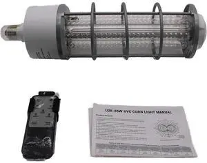 Jaspertronics 85W 254nm Germicidal UVC Corn Light with Wireless Control & Microwave Sensor