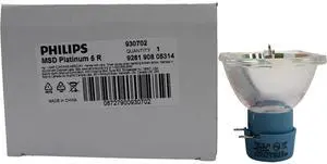 Jaspertronics MSD Platinum 5R 9281-908-05314 Broadway Lamp, 189W High-Performance Stage & Touring Light  Bright, Professional Lighting for Theatres and Shows