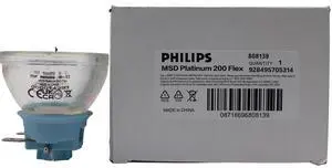 Jaspertronics MSD Platinum 200 Flex 1CT/8 341297, 240W Stage and Touring Lamp  Flexible, Reliable Lighting Solution for Professional Performances