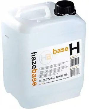 Froggy's Fog - HB-BASE-H-X4 - HazeBase - 4 X 5L CASE - Base Hazer Pro Fluid - Fluid Specially Designed for the Base Hazer - Machine Fluid