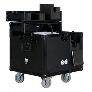 Froggy's Fog - EL-MM-CRISP-MAX - Magmatic Polar Crisp Max Snow Machine - 1,250 Watts, Extendable Nozzle, Travel Case with 20L Tank - 1250W
