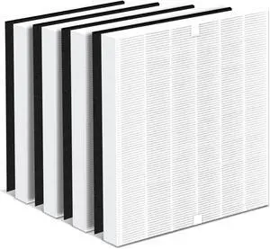 Jaspertronics Air Purifier Replacement Filter 3304899-Filter, 4 filters + 4 carbon pre-filters, Compatible with Coway AP-1512HH, AP-1512HH-FP, AP-1518R, AP-1519P and Airmega 200M, Cotton Jaspertronics Air Purifier Replacement Filter 3304899-Filter, 4 filters + 4 carbon pre-filters, Compatible with Coway AP-1512HH, AP-1512HH-FP, AP-1518R, AP-1519P and Airmega 200M, Cotton