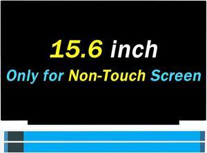 15.6" LQ156M1JW03 Replacement for MSI GE66 Raider MS-1541 MS-15CK 40 Pin 240Hz (1920x1080) LCD Screen Display LED Panel Non-Touch Digitizer (Only for Non-Touch Screen)
