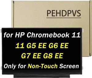 11.6" Screen Replacement B116XTN02.3 for HP Chromebook 11 G3 G4 G4 EE G5 G6 G7 G9 EE 11A G8 EE Non Touch, ProBook 11 G2, Stream 11 Pro G3 Series 30Pin LCD LED Non Touch Screen Display Panel