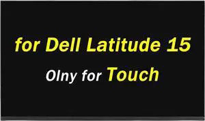 Replacement for Dell Latitude 15 3530 3540 5501 5510 5511 5520 5521 5530 5531 5540 5584 7530 P104F P108F P110F P127F 60HZ 40 Pins FHD 1920x1080 15.6" LCD Touch Screen Display Panel