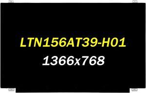 NUOLAISUN LTN156AT39-H01 Replacement for HP 15-AF 15-AF131DX 15-AF135NR 15-AF139C LTN156AT39-301 LTN156AT39-401 1366x768 30Pins 15.6" LED LCD Non-Touch Screen Display(Only for Non-Touch Screen)