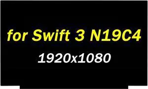 NUOLAISUN New Replacement for Acer Swift 3 N19C4 SF314-42 SF314-41 SF314-43 02DA381 1920x1080 60Hz 30 Pins 14" LED LCD Non-Touch Screen Laptop Display Panel