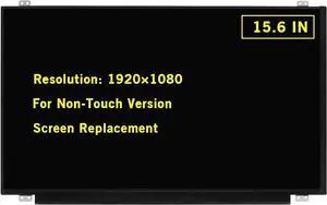 NUOLAISUN 15.6" New Screen Replacement for Dell Inspiron 3593 Full-HD 1920x1080 Non-Touch ONLY 30Pin LCD LED Display Screen Panel (NOT Work for Touch, Verify Before Purchase)