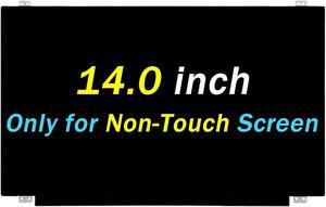 Replacement for HP Elitebook 840 G3 LCD Screen 14.0" 60Hz 40 Pins 1920X1080 LED Laptop Display Digitizer Panel (Only for Non-Touch Screen)