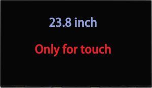 NUOLAISUN 23.8" Screen Replacement Compatible With HP 24-x020kr 24-f0003ny 24-f0100ur 24-r008ur 24-cb0017 24-g040ur 24-B019 LCD Display Touch Screen Replacement (Touch)