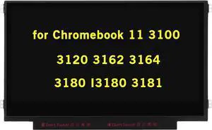 NUOLAISUN New Screen Replacement for Samsung ChromeBook 2 3 4 XE310XBA XE500C13 XE501C13 XE310XBA-K01US XE500C13-K02US XE500C13-K01US XE500C13-K04US Non Touch 11.6 30Pin LCD LED Display