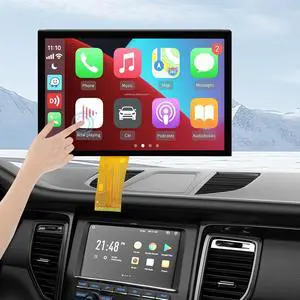 NUOLAISUN Replacement for Jeep Chrysler Dodge Ram 1500 2500 3500 2017-2020 LA084X01-SL01 LA084X01SL02 8.4" for Uconnect 4C UAQ LCD Monitor Touch Screen Navigation