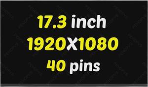 17.3" Screen Replacement for Asus TUF Gaming F17 FX706HM LCD Screen EDP 40PIN 144HZ IPS FHD 1920x1080 Laptop Replacement Display Panel