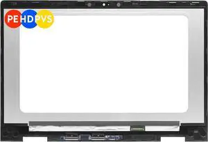 Screen Replacement 15.6" for HP Envy x360 m 15m-bp0xx 15m-bp011dx 15m-bp012dx 15m-bp111dx 15m-bp112dx 30 Pins (1920x1080) LCD Display Touch Screen Digitizer Assembly (Only for 30 Pins Screen)