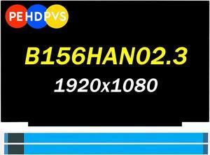 Screen Replacement 15.6" B156HAN02.3 for Lenovo Ideapad Flex 5-15IIL05 5-15ARE05 5-15ITL05 5-15ALC05 82FG FRU 5D10X08068 FHD 1920x1080 60HZ 30Pin LED LCD Panel(Only for Non-Touch Screen)