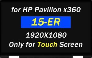 15.6" M45118-001 Screen Replacement for HP Pavilion x360 15-er 15t-er 1920X1080 LED LCD Display Digitizer Touch Screen
