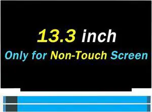 Replacement Screen 13.3" for HP Probook 430 G7 1920x1080 30PIN LED LCD Laptop Display Digitizer Panel (Only for Non-Touch Screen)