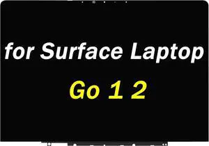 NUOLAISUN 12.4" Screen Replacement for Microsoft Surface Laptop go 1 2 3 1943 (2020) 1536x1024 LCD Display Touch Screen Digitizer Assembly Black (Only for 12.4 inch Screen)