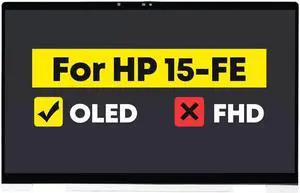 15.6" OLED Touch Screen Replacement Digitizer Assembly +Bezel for HP Envy x360 15-fe0053dx FHD 1920 * 1080