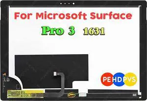 NUOLAISUN For Microsoft Surface Pro 3 1631 (2014) Screen LCD Replacement Screen Assembly