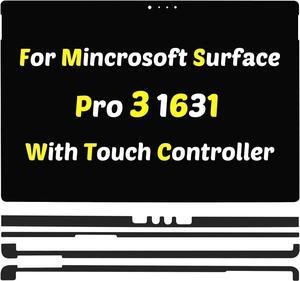NUOLAISUN Replacement for Microsoft Surface Pro 3 (1631) V1.1 LTL120QL01-003 2160x1440 12.0" LED LCD Display Touch Screen Digitizer Assembly(Not Surface RT3)