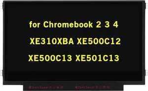 NUOLAISUN 11.6" Screen Replacement for Samsung ChromeBook 2 3 4 XE310XBA XE500C13 XE501C13 XE310XBA-K01US XE500C13-K02US XE500C13-K01US XE500C13-K04US HD 1366x768 30Pin LED LCD Display Screen Panel