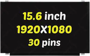 15.6" Screen Replacement for HP Elitebook 850 G1 LCD Screen FullHD 1920x1080 1080P 30Pin Laptop Display Panel