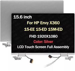 L93180-001 For HP Envy X360 15-ED 15T-ED 15M-ED 15-ED0008C 15M-ED0013DX 15T-ED000 15T-ED100 15-ED0008 15-ED0003CA 15-ED0008CA 15-ED0010CA 15-ED0020CA 15-ED0047NR LCD Screen Complete Top Assembly