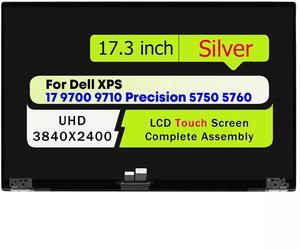 NUOLAISUN 17.3" for Dell XPS 17 9700 9710 7JXK8 07JXK8 LCD Touch Screen Complete Assembly