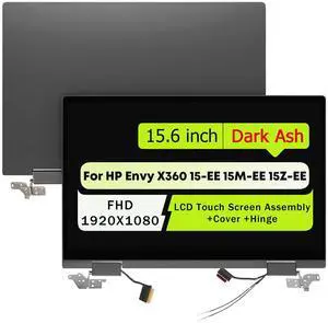 NUOLAISUN L93183-001 For HP ENVY X360 15-ED 15-EE 15Z-EE FHD LCD Screen Complete Assembly