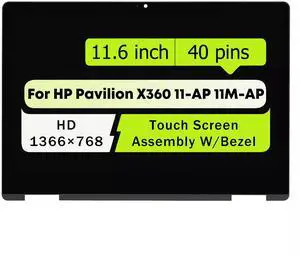 NUOLAISUN L52049-001 B116XAB02.0 for HP LCD 11.6" FHD Touch 11M-AP 11M-AP0013DX