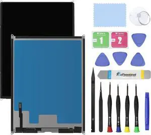 NUOLAISUN 9.7" Screen Replacement for iPad 5 (5th Gen) A1822 A1823 A1474 A1475 A1476 LCD Display Glass Touch Digitizer Premium Kit with Tools
